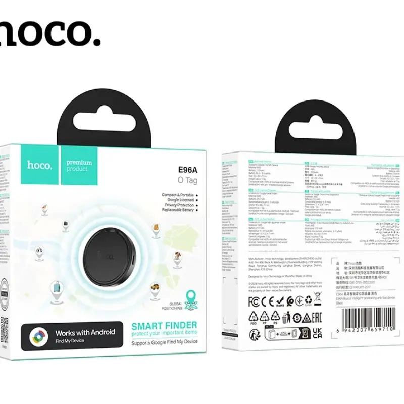 Smart Tracker Hoco E96A Busca O Tag