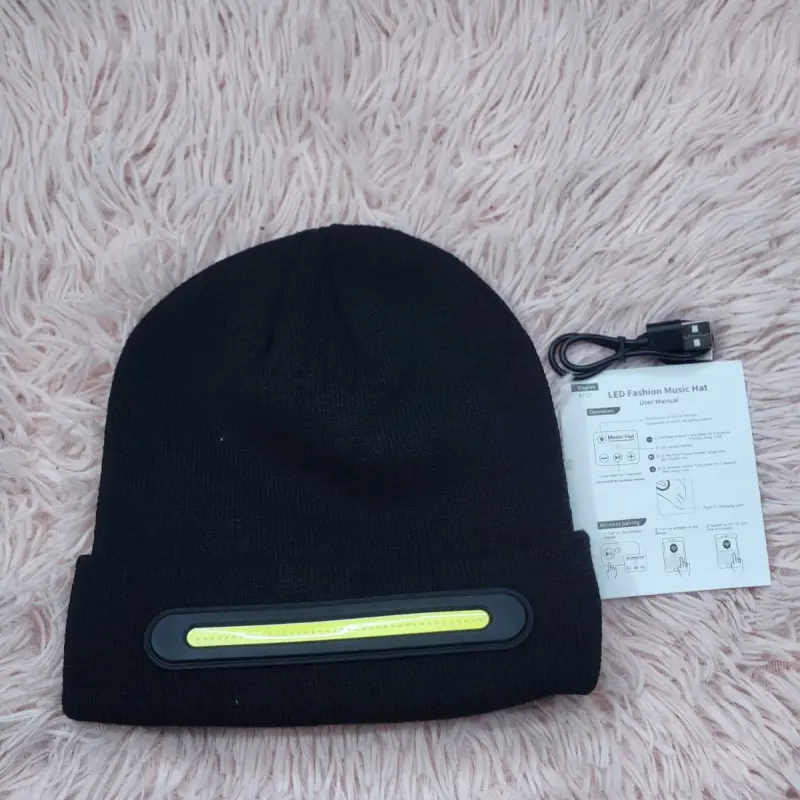 Led Wireless Music Ear cap